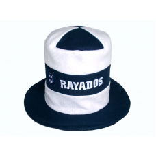 Sombrero de copa bicolor Rayados