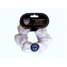 Mu&ntilde;equera o Dona para Cabello Rayados Blanco