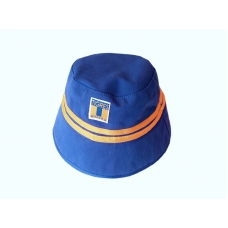 Sombrero playero de ni&ntilde;o azul tigres