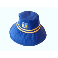 Sombrero playero de dama azul tigres 