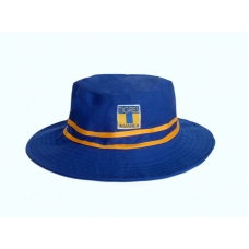 Sombrero playero de caballero azul tigres
